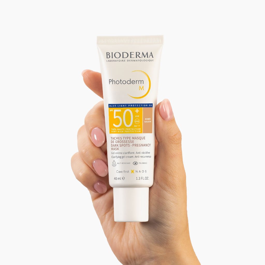 Photo Derma Photoderm M SPF50+ dorée | Anti-recurrence efficacy High coverage ...