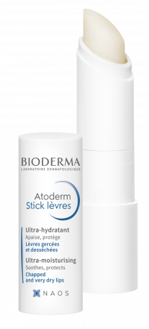 BIODERMA product photo, Atoderm Stick levres 4g, moisturizing lips stick