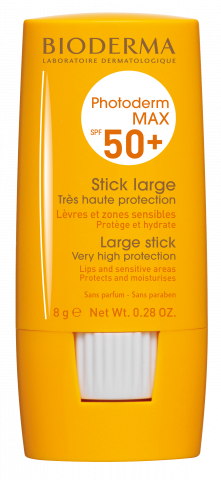 BIODERMA product photo, Photoderm MAX Stick SPF 50+ 8g, sun stick for sensitive skin